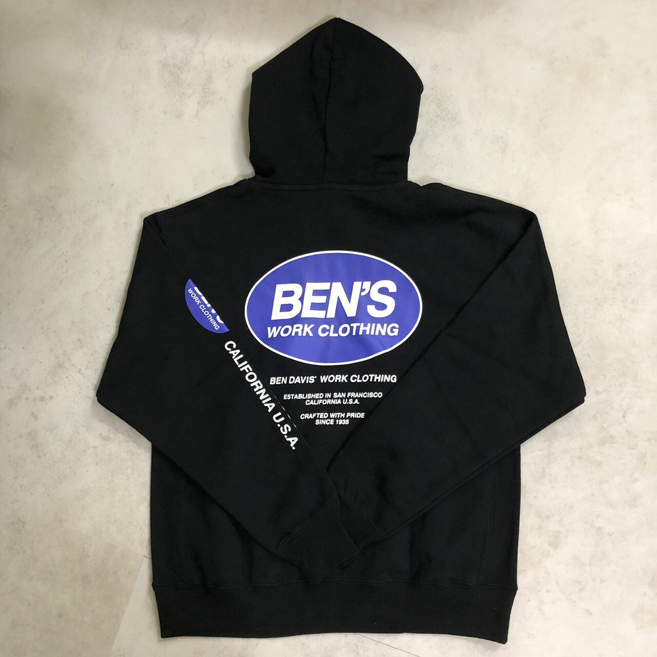 Ben Davis Work Clothing 工作服印刷連帽Tee C-0780062