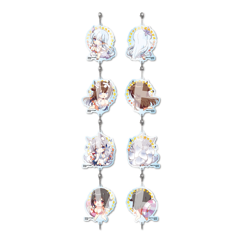 「ACG.GO」「預購」碧藍航線 6周年記念周邊 #10 亞克力匙扣SET