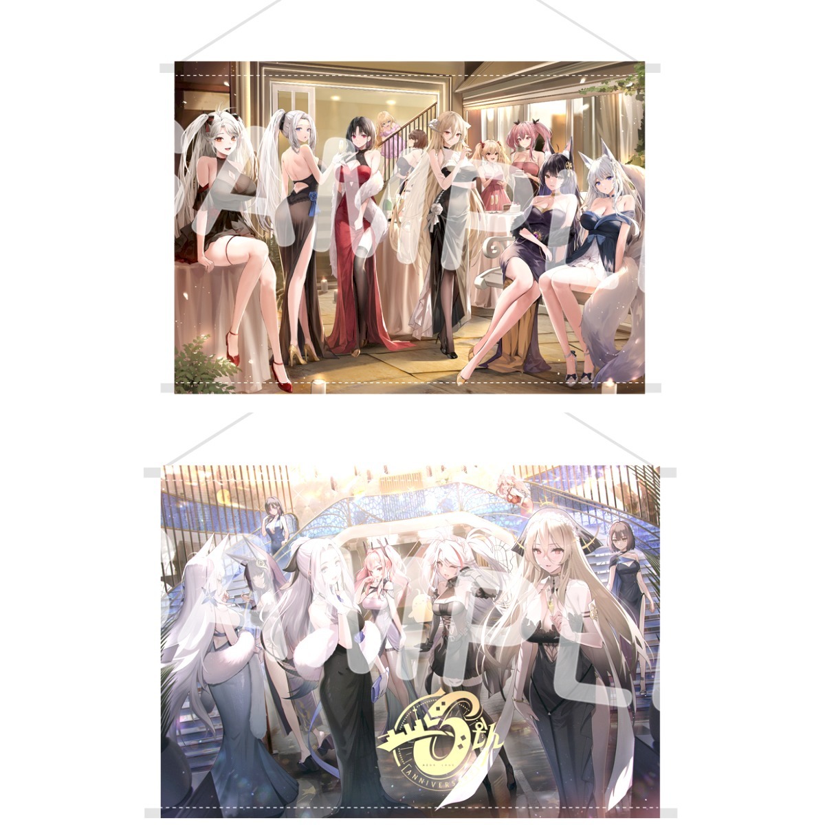 「ACG.GO」「預購」碧藍航線 6周年記念周邊 #5 B2掛布