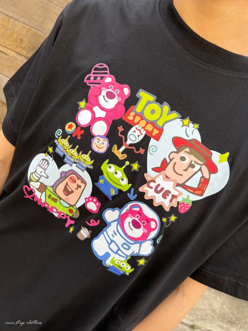 泰國SUPER俏皮的Q版玩具總動員T (黑)