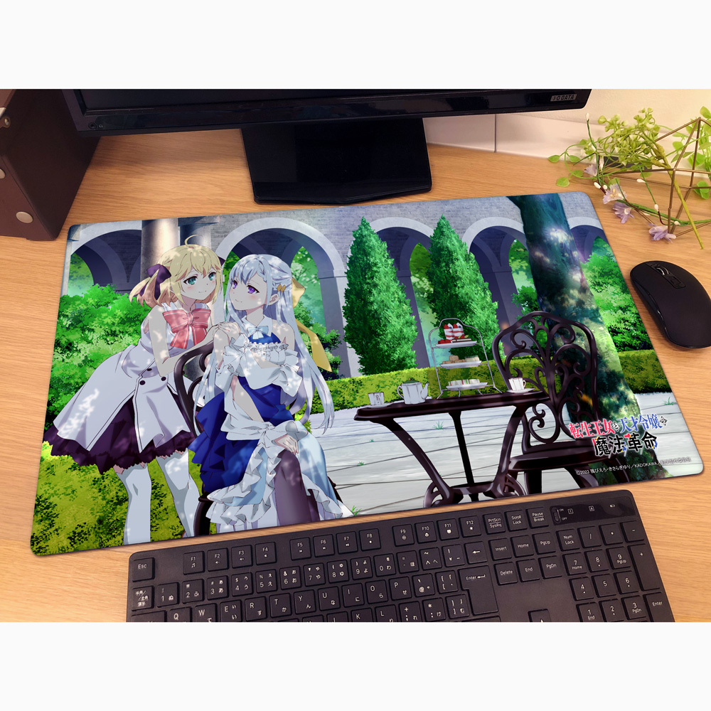 「ACG.GO」「預購」轉生公主與天才千金的魔法革命 艾妮絲菲亞&尤菲莉亞/茶會 膠墊