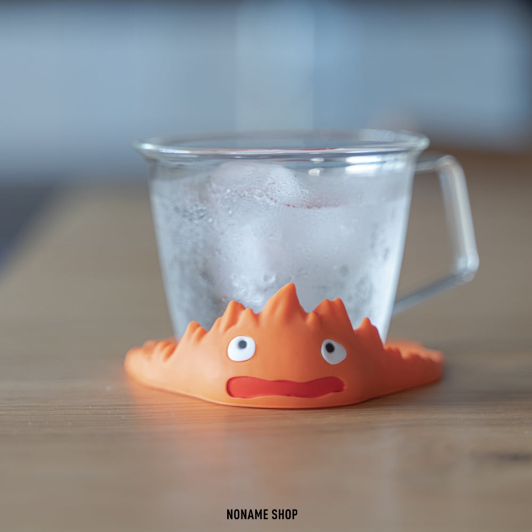 吉卜力 霍爾的移動城堡 卡西法 火苗 杯墊