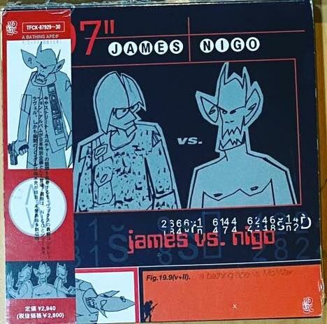 James vs Nigo《Mo' Wax vs Ape》（日本獨家發行日盤CD）