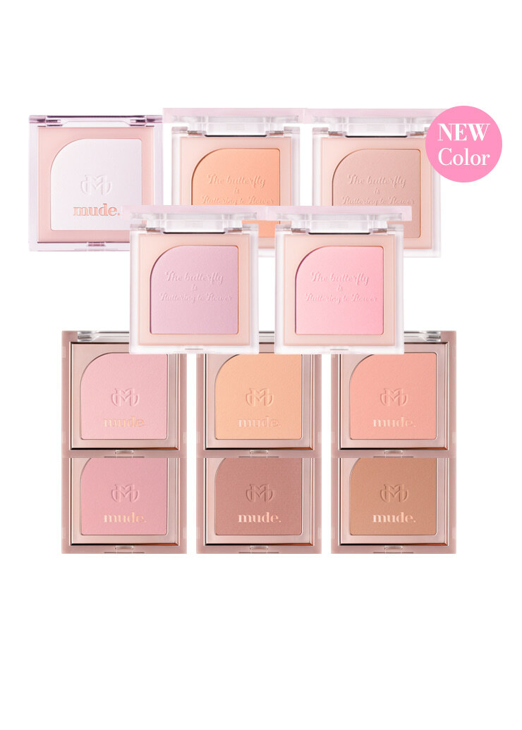 Mude Flutter Blusher🌙 柔焦絲滑單色胭脂