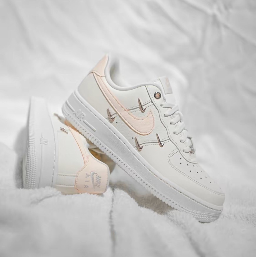 Nike Air Force 1 Low '07 LX 櫻花粉 立體小銀鉤 泫雅同款 女鞋FV8110-181