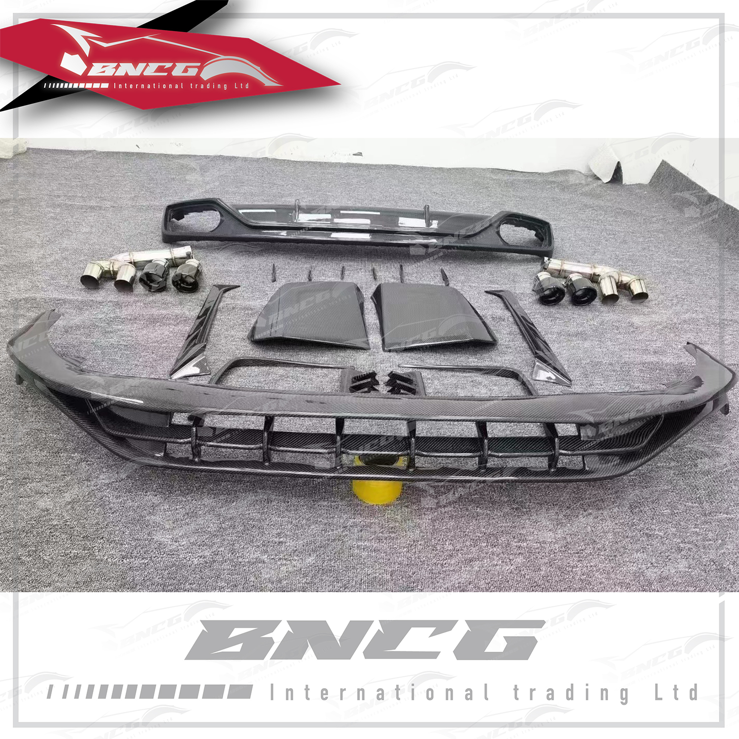 奧迪 Audi Q8 ABT款 改裝 碳纖維 空力套件 前下巴 後下巴 前風刀 尾翼 尾飾管