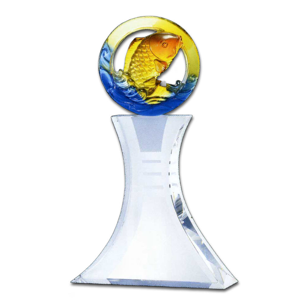 躍昇琉璃獎座｜獨占鰲頭耀眼奪目 榮耀訂製致勝象徵