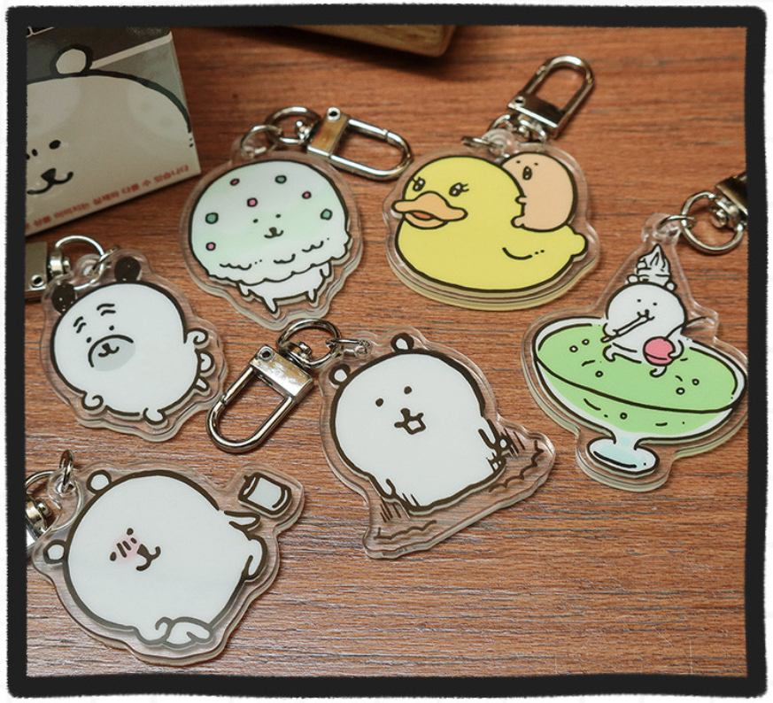 現貨｜韓國限定 白熊 鎖匙扣（隨機款式）