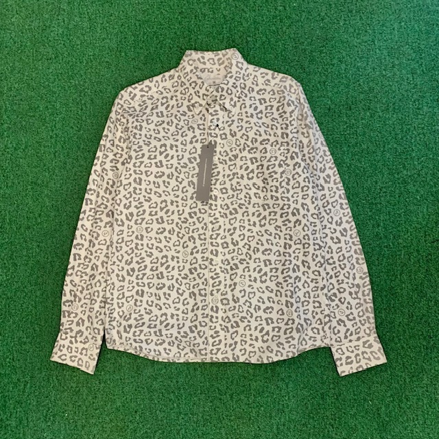 SOPH Uniform Experiment LEOPARD B.D SHIRT - WHITE SIZE 1 IN STOCK NOW (現貨發售中)