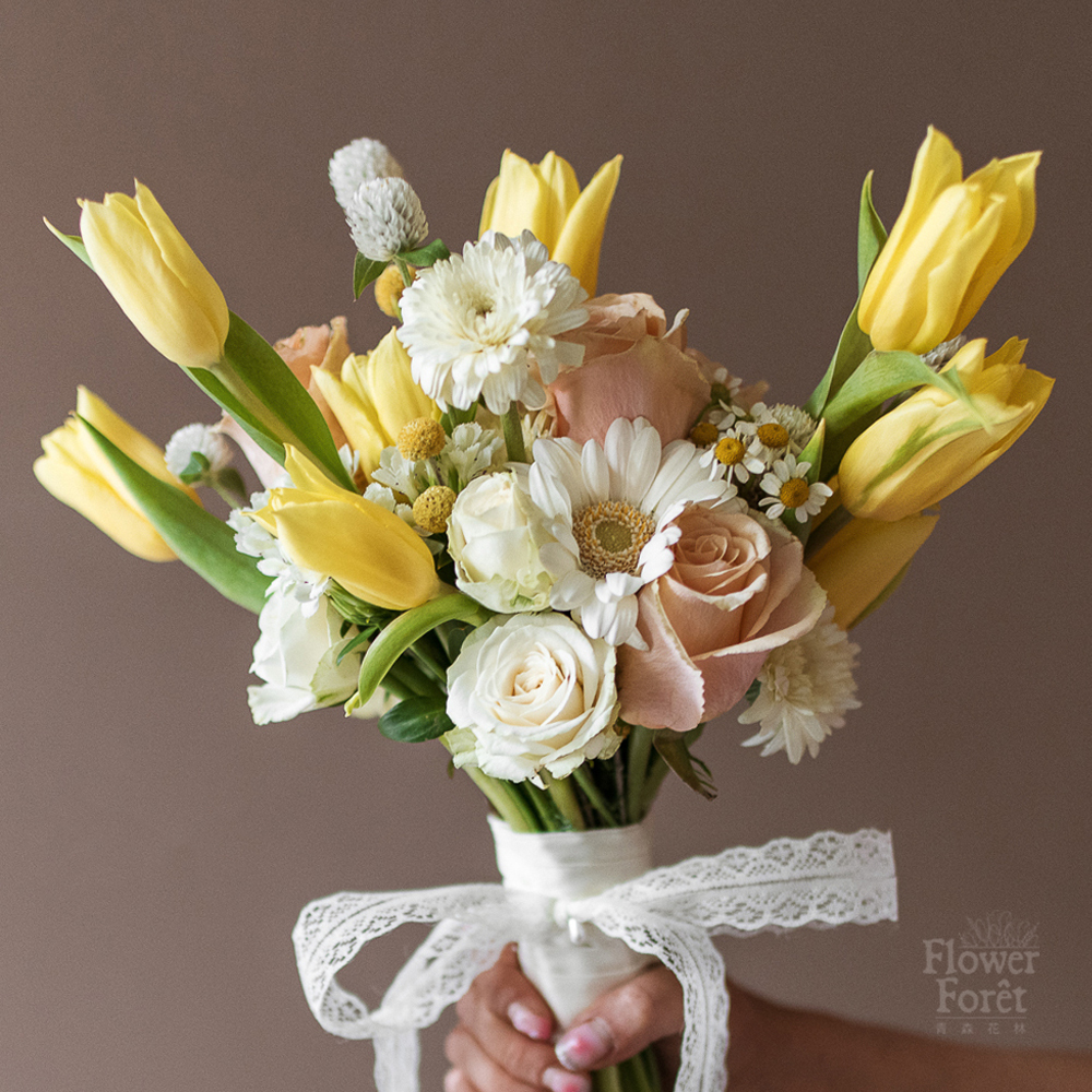 香檸相守 | 鮮花捧花