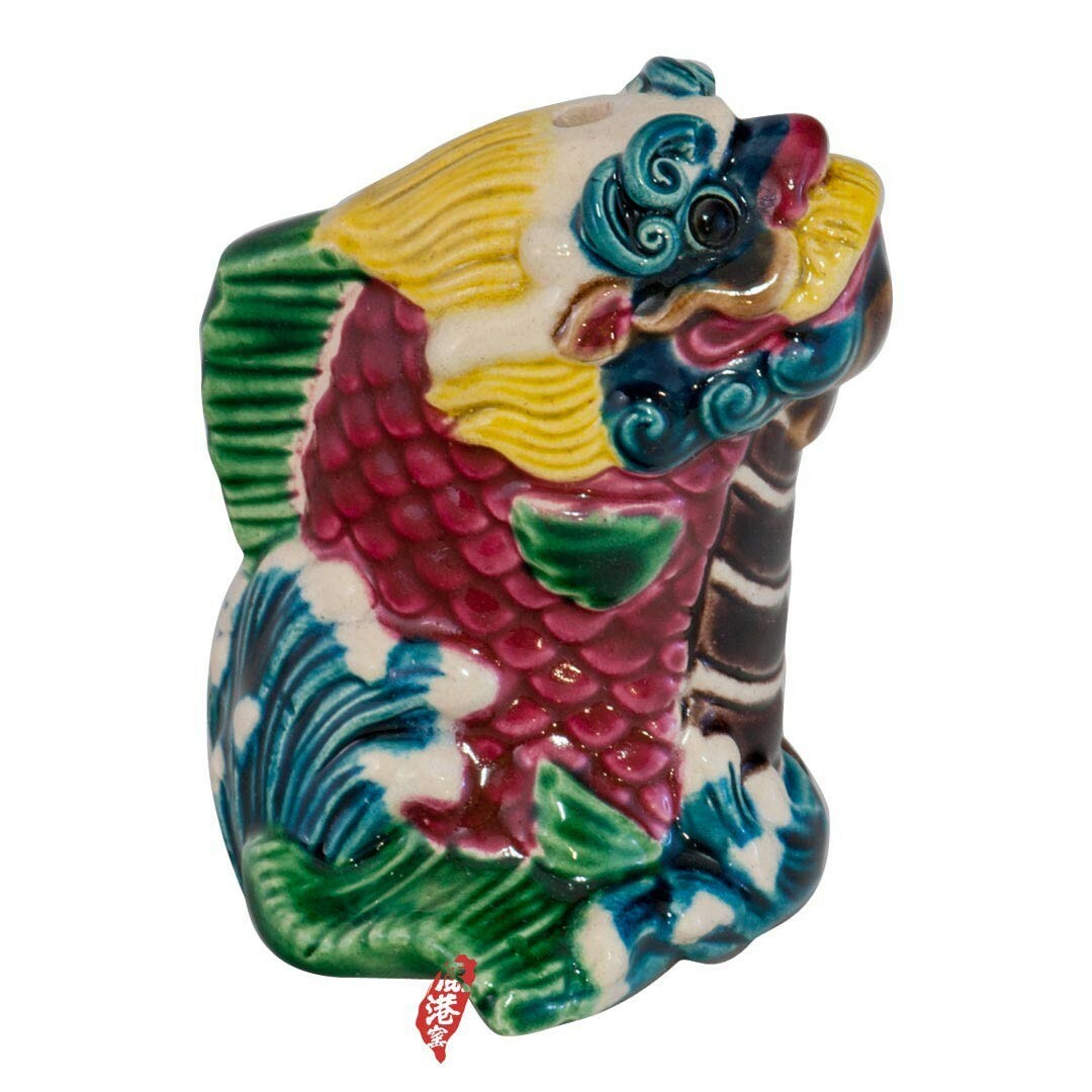 台灣國寶交趾陶｜中陶笛 獨佔鰲頭