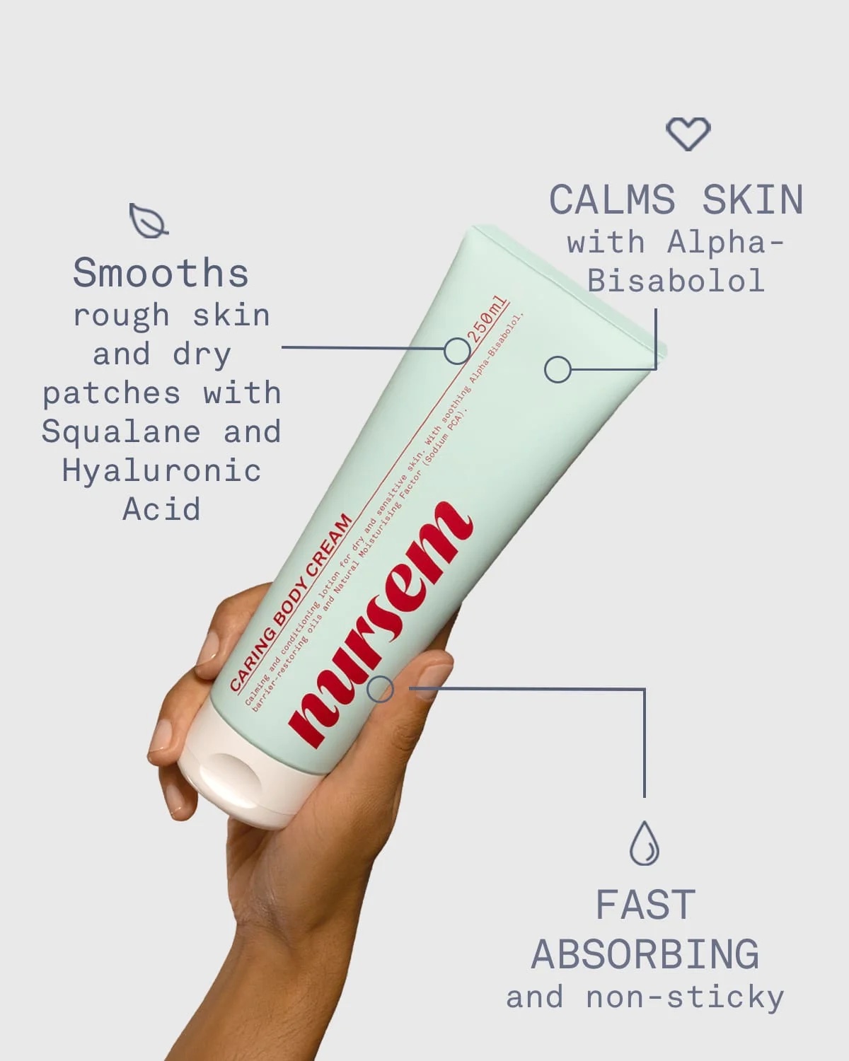 [現貨] Nursem 護士身體乳霜 250ml