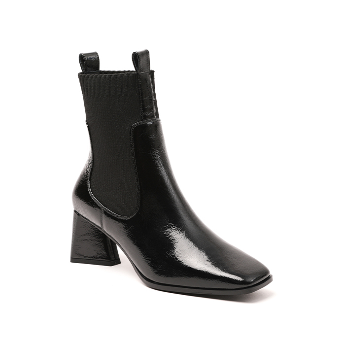 Squared Toe Chelsea Boots