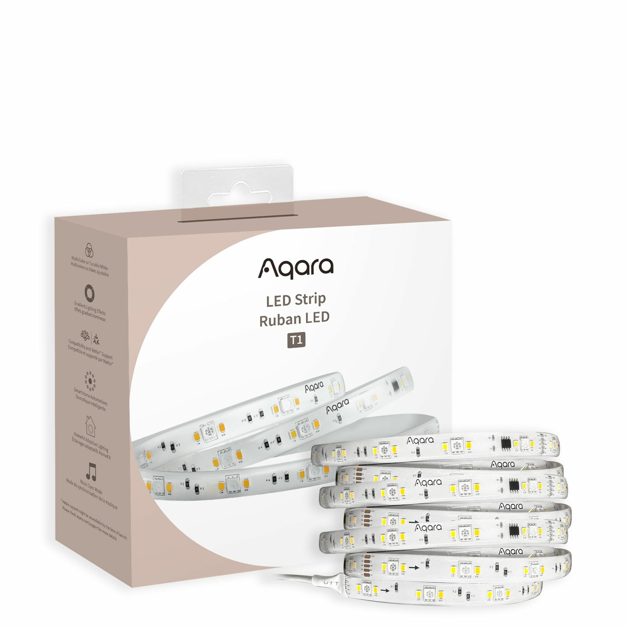 Aqara LED Strip T1 RGB 2M (2 Meters with driver) 智能燈帶連控制器套裝【香港行貨】