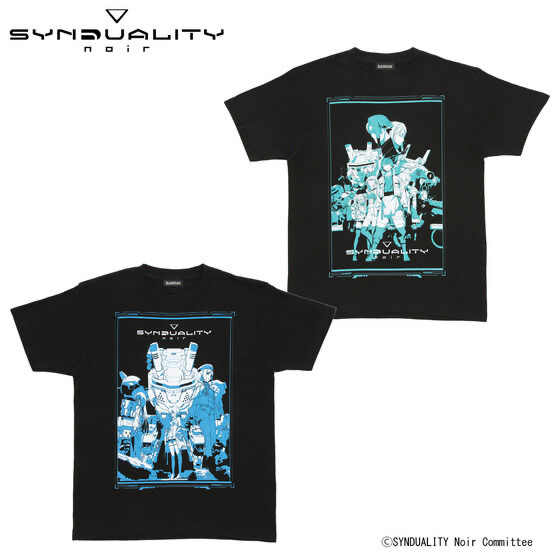 Pbandai 預訂2024/2月 SYNDUALITY Noir ビジュアルデザインTシャツ（全2種）