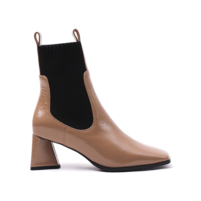 Squared Toe Chelsea Boots