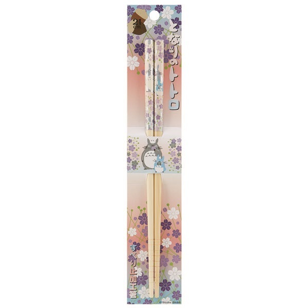 竹筷 龍貓 花之舞 21公分