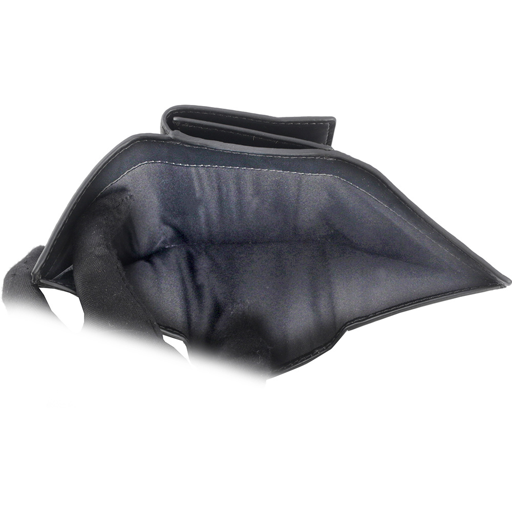 【MARC JACOBS】The J Marc 平滑皮革迷你三折短夾(黑色) 2S3SMP005S01 001