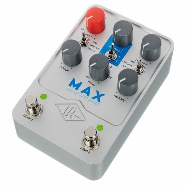 Universal Audio UAFX MAX Preamp & Dual Comp 單顆 效果器 公司貨【宛伶樂器】
