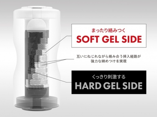 Tenga 雙重享受飛機杯 - 極緻版 DUAL FEEL CUP EXTREMES