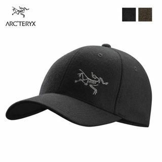 Arcteryx 始祖鳥 羊毛棒球帽 黑色 軍綠 灰色