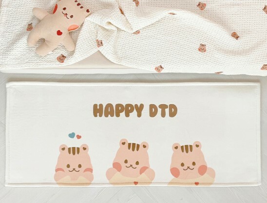 Dot to Dot 圓圓臉Happy超細纖維廚房地毯