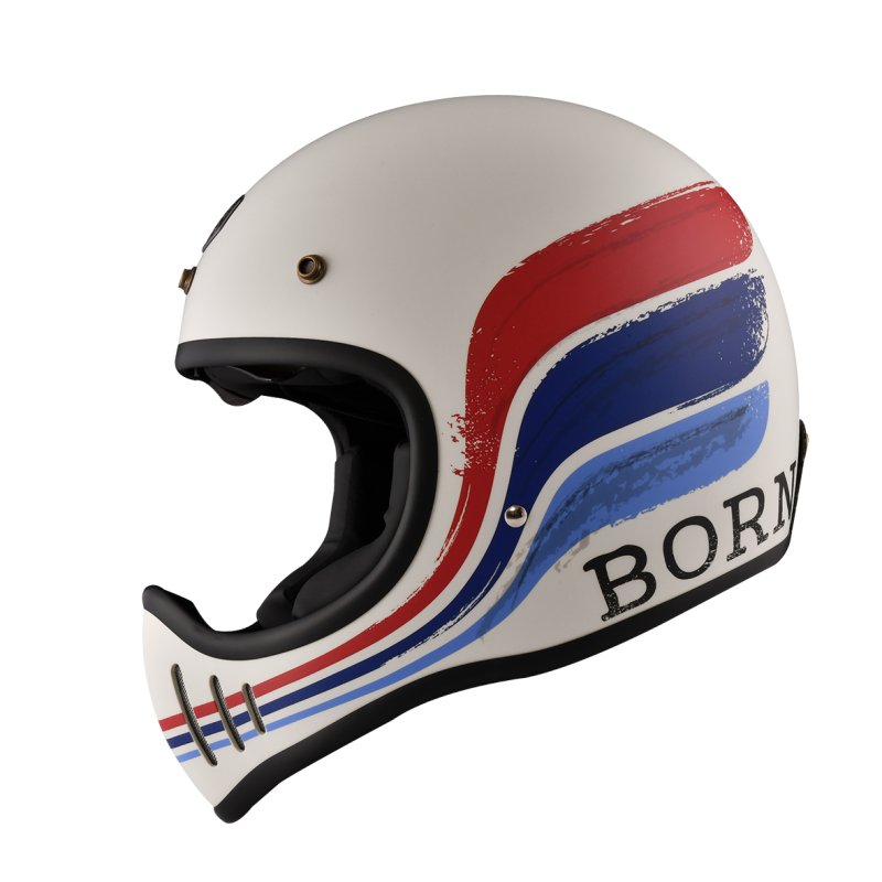 ASTONE SUPER RETRO 彩繪 AF11 平光石墨灰 山車帽 全罩 復古 內鏡片 可拆帽簷