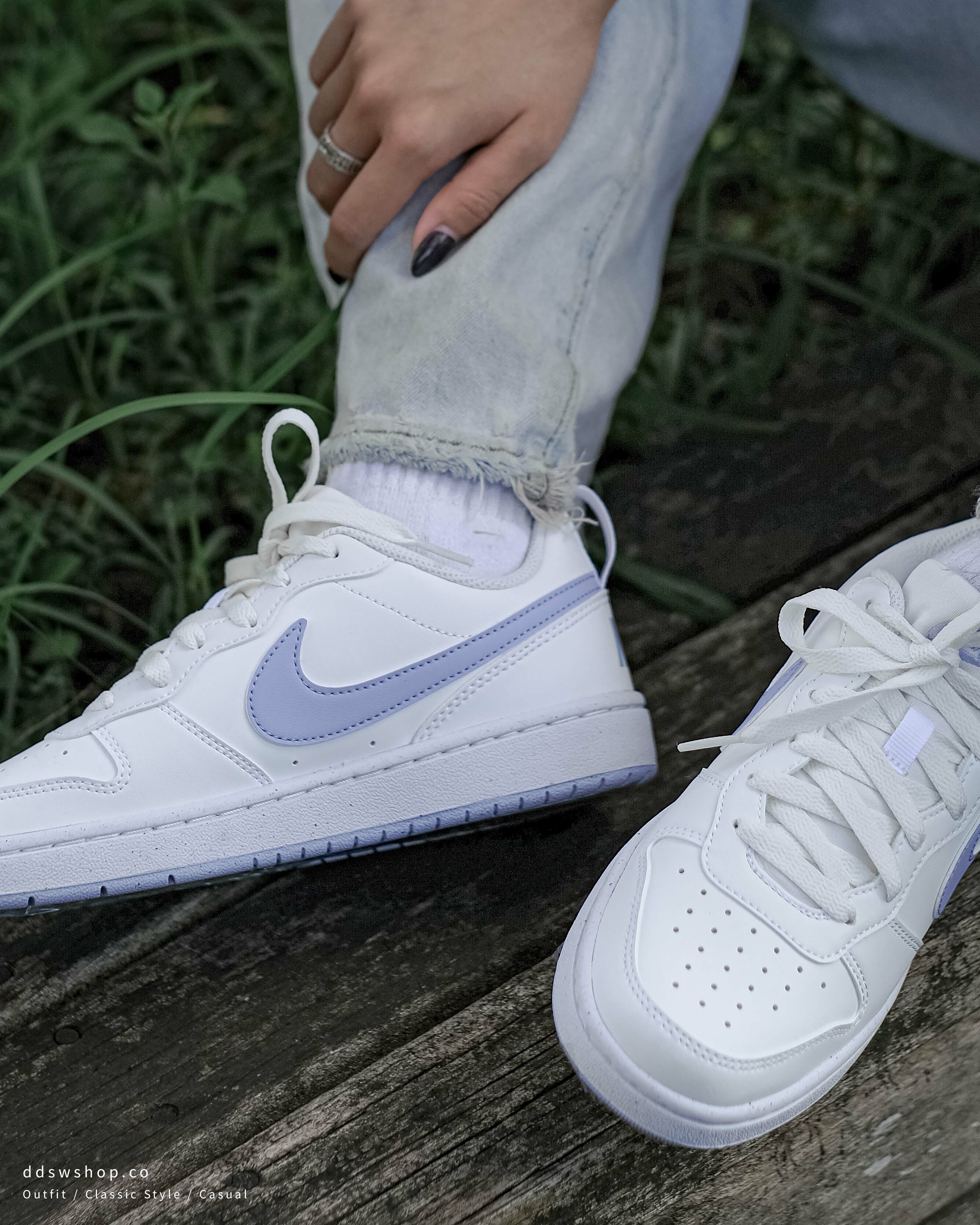 Nike Court Borough Low 2 GS 紫羅蘭 白紫 小Dunk DV5456-103