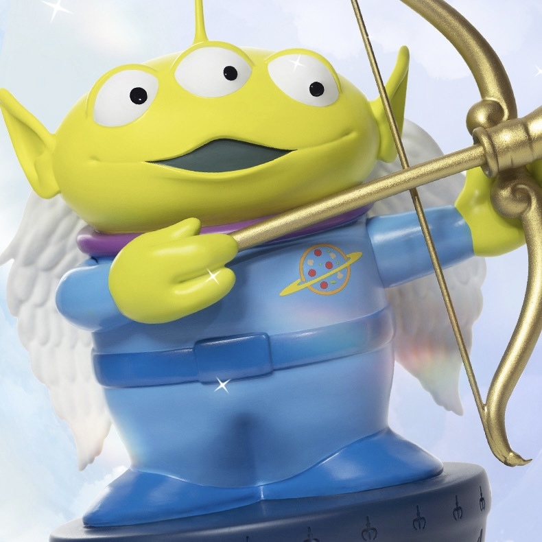 SOAP STUDIO 玩具總動員 三眼怪 雕像 公仔 玩具 淘氣天使 弓箭 象牙白 原色版