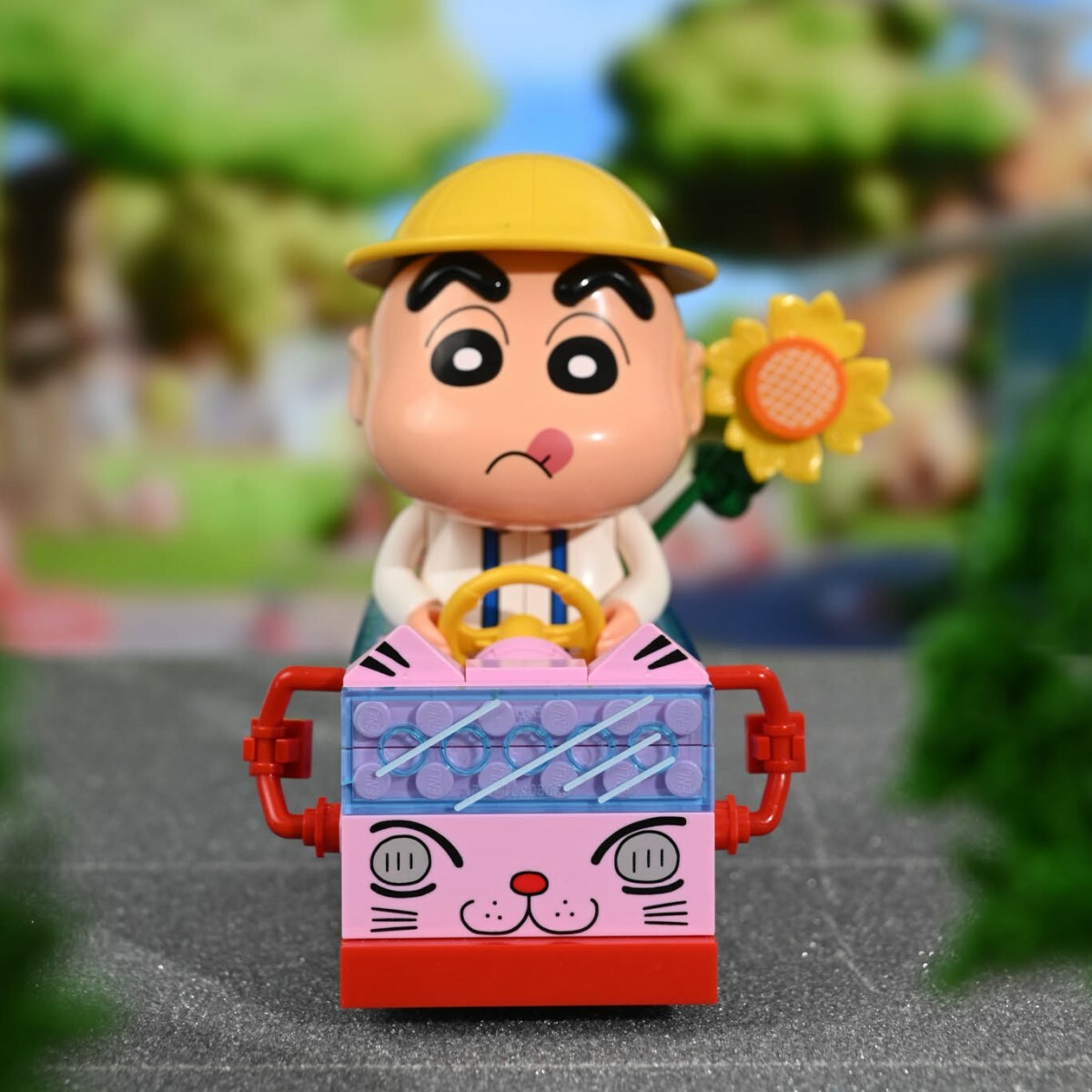 蠟筆小新迷你貓咪校巴