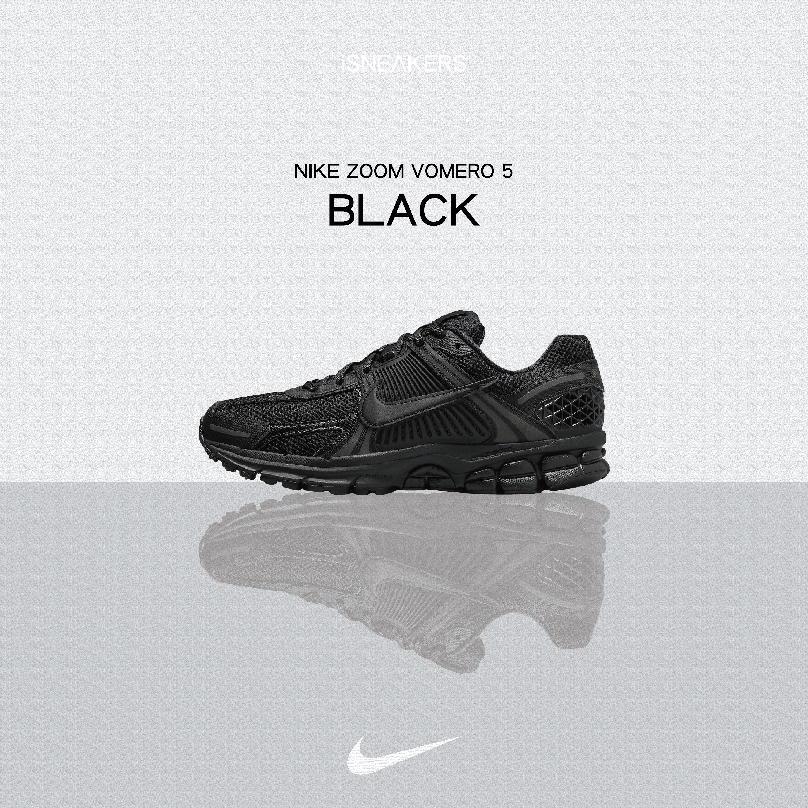iSNEAKERS | Nike Zoom Vomero 5 "Black" 黑武士 BV1358-003