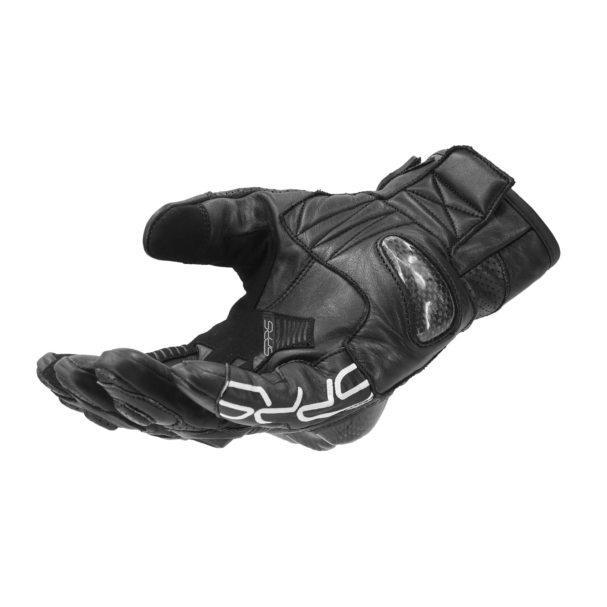 SPRS SR30 黑色 牛皮 碳纖維 防摔 手套 SPEED-R