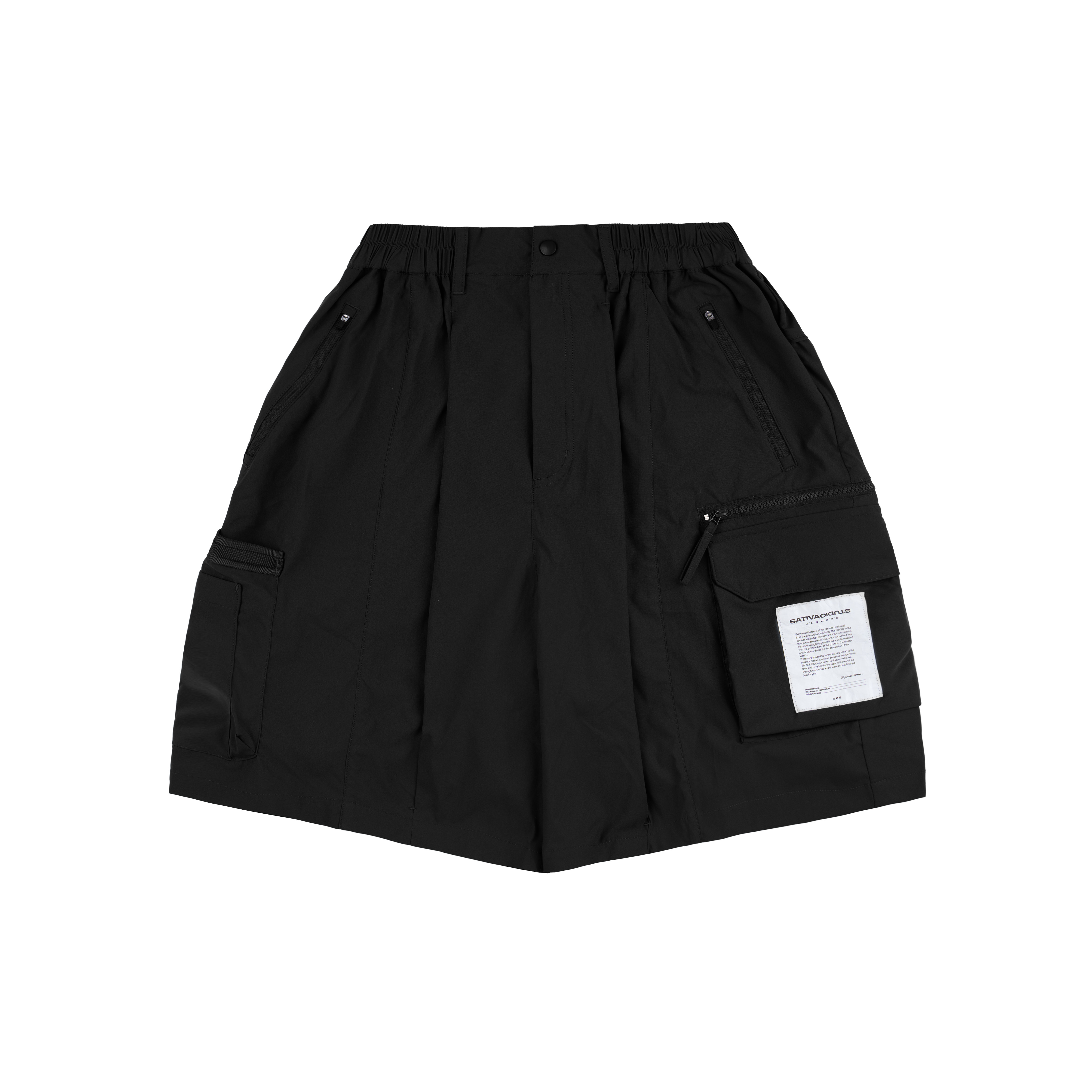 SP-03 "Multi-Pockets" Utility Shorts - Black