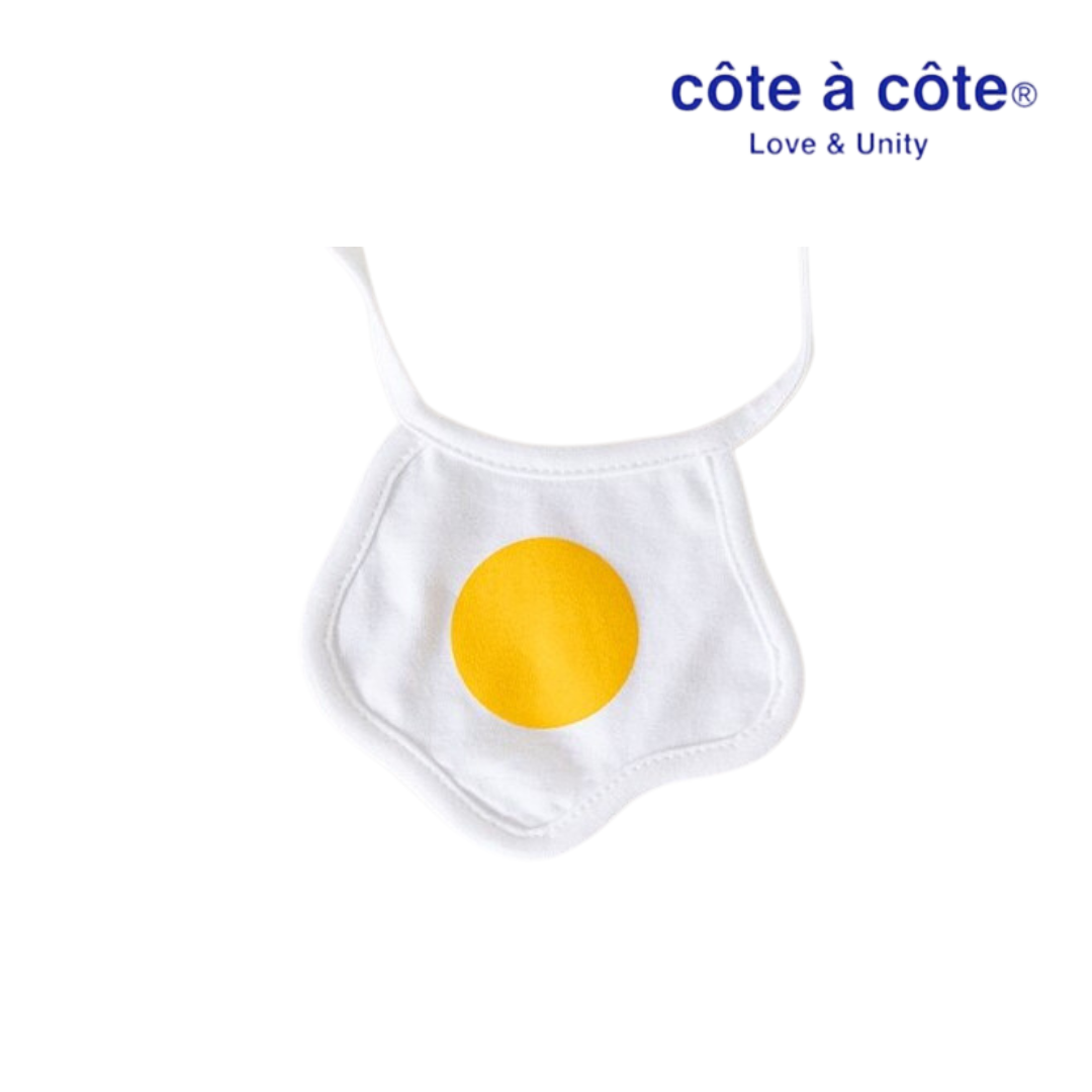 cote a cote荷包蛋領巾