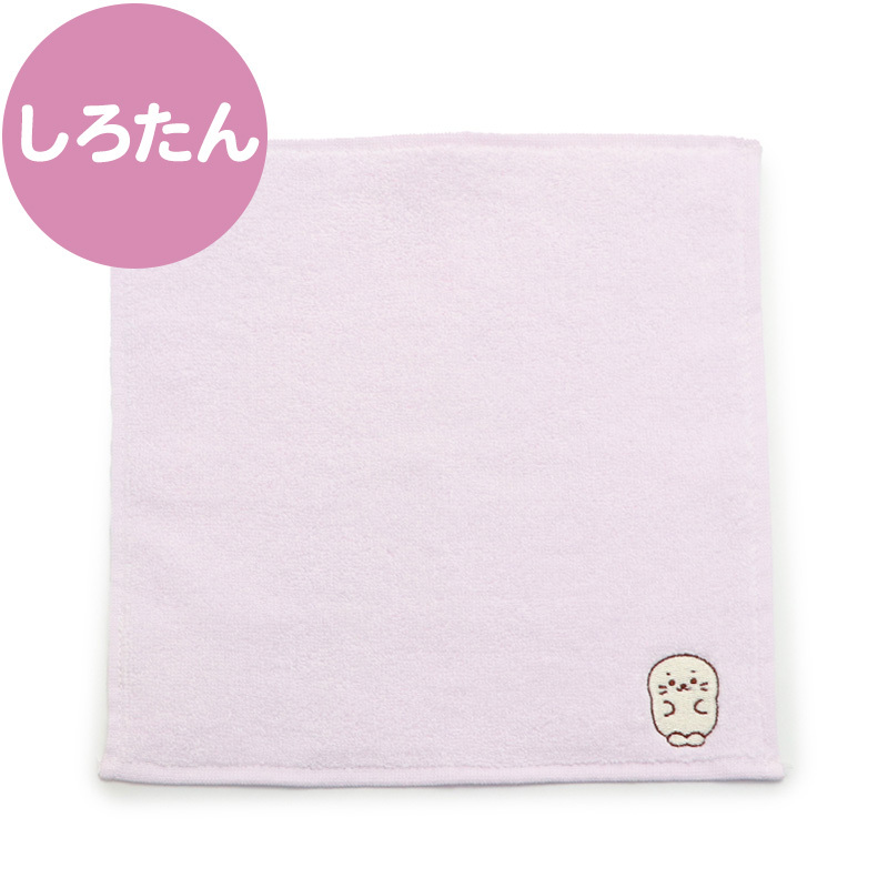 Sirotan 小方巾 刺繡無捻紗(Sirotan/Rakkoinu/Ramune/Shell)