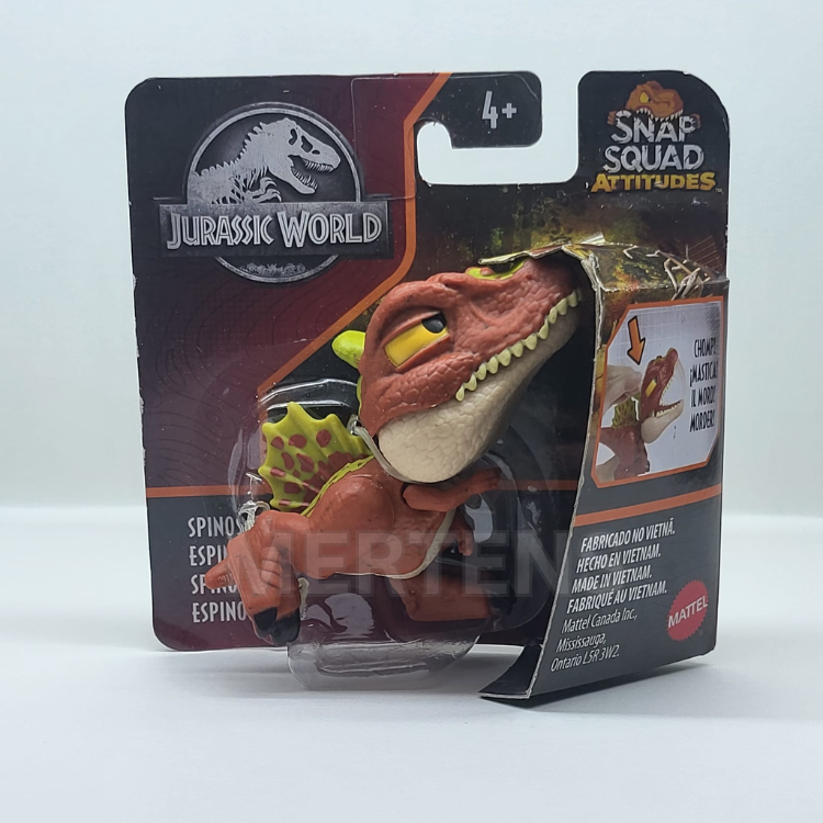 Mattel Jurassic World Spinosaurus, Snap Squad Attitudes