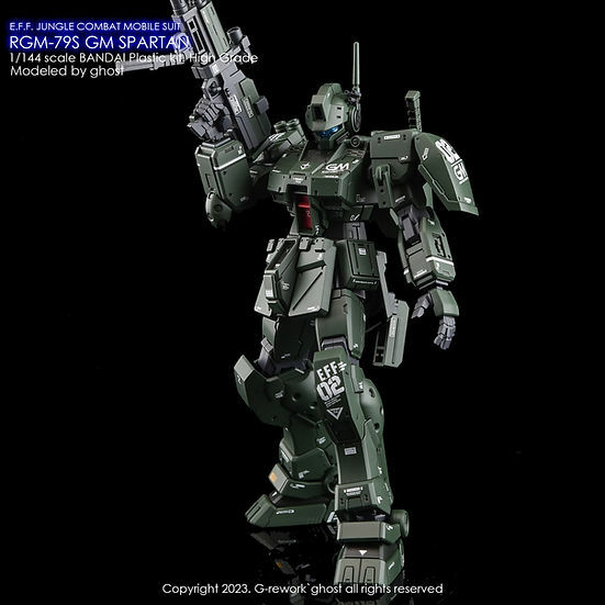 G-Rework 水貼 - [HG] GM_SPARTAN [CD-HL-GSPA]