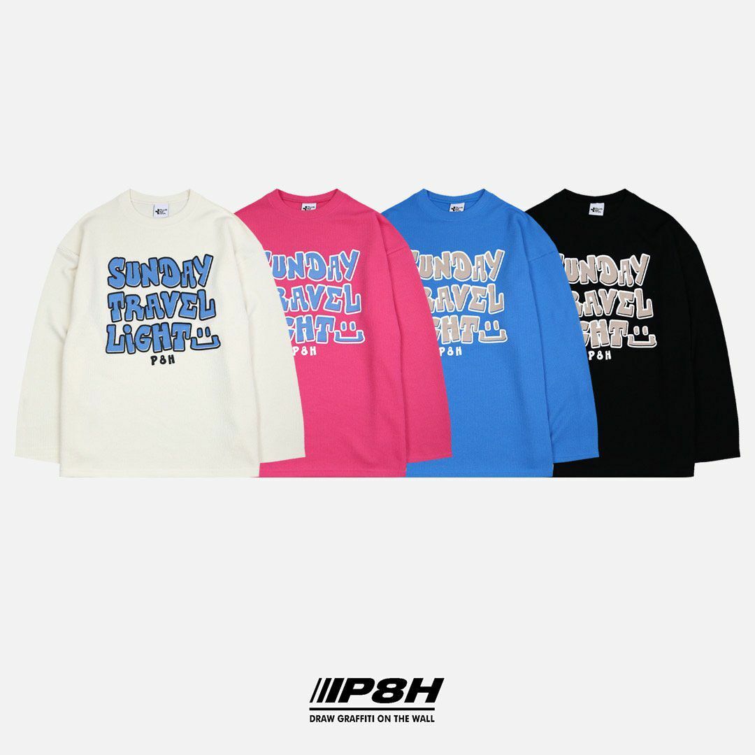 英文字衛衣 PLUS82HIYA-023T