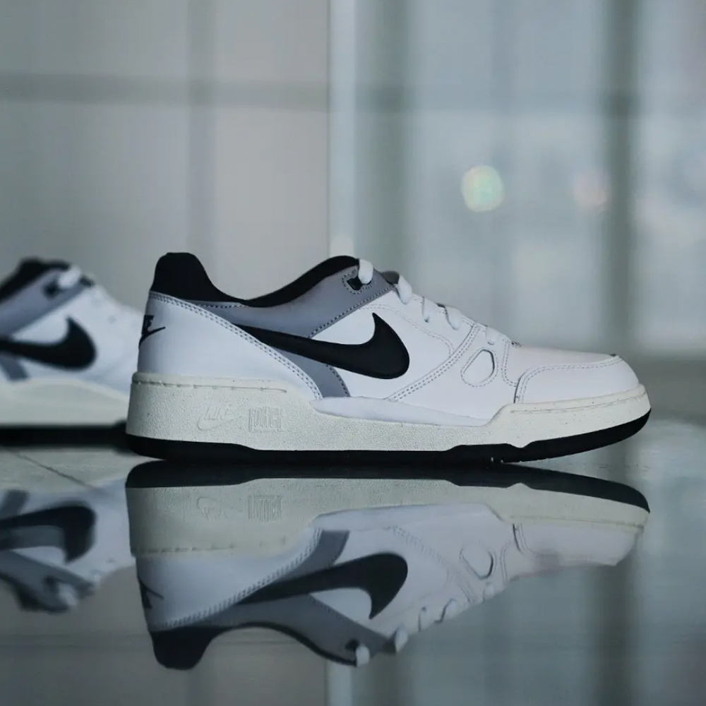 Nike Full Force Low White Black 灰白 FB1362-101