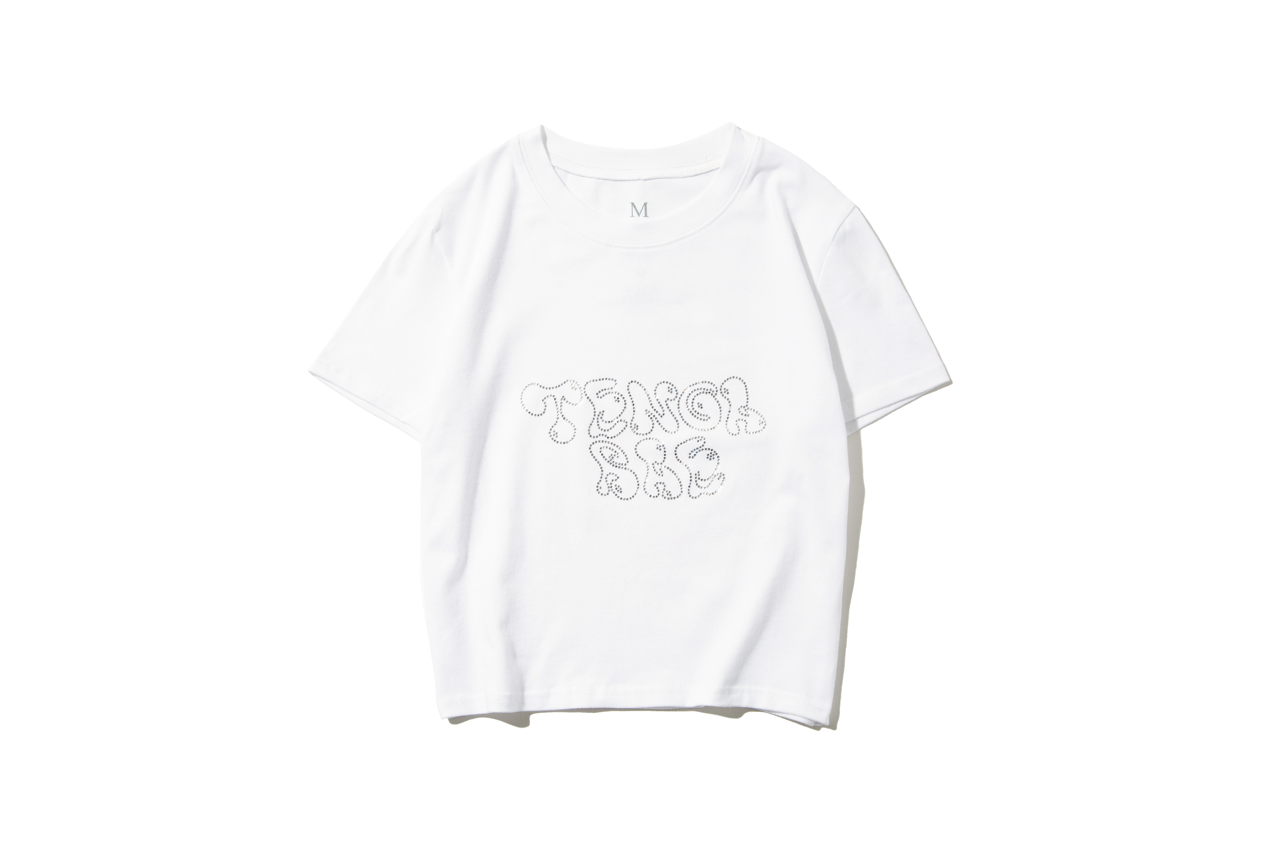 REMIX "Tenga Bae Crop T-Shirt by @cococoralcorona" (White)