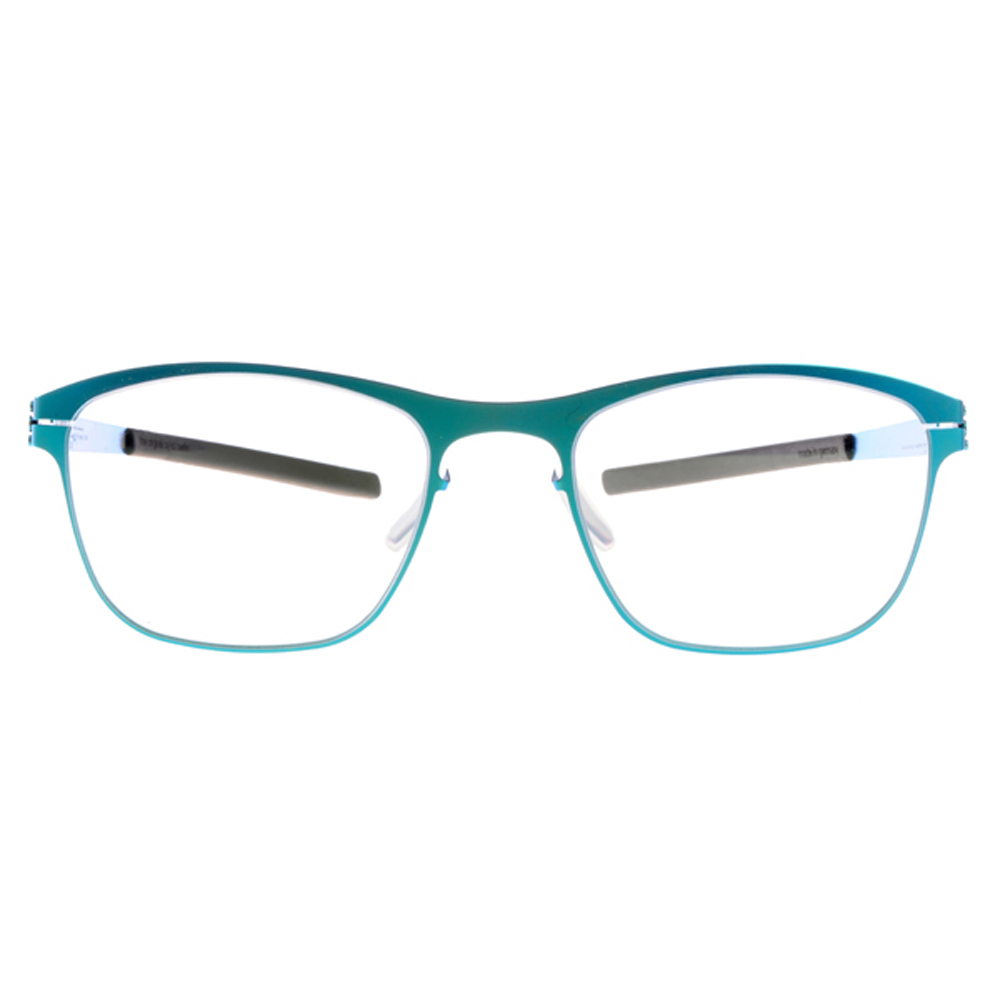 【ic! berlin】MARIE ELECTRIC TURQUOISE 玩色方框光學眼鏡