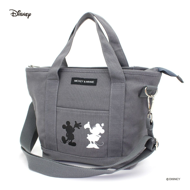 23162-MK 迪士尼米奇米妮迷你兩用手提包 #SF23-6053-M-DN 中碼 灰色