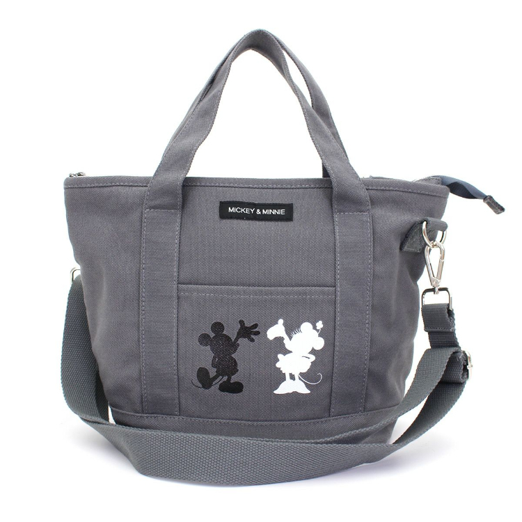 23162-MK 迪士尼米奇米妮迷你兩用手提包 #SF23-6053-M-DN 中碼 灰色