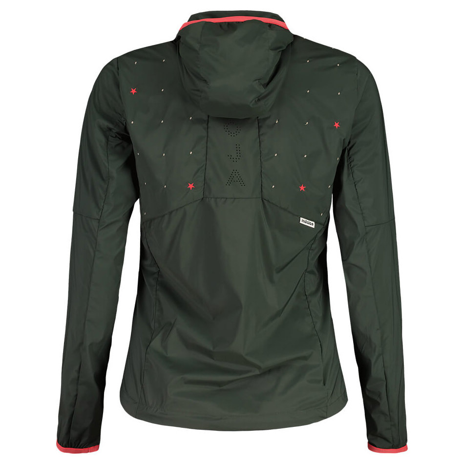 【MALOJA】女防風防雪透氣連帽外套 / 23MA36115-[綠、可可]