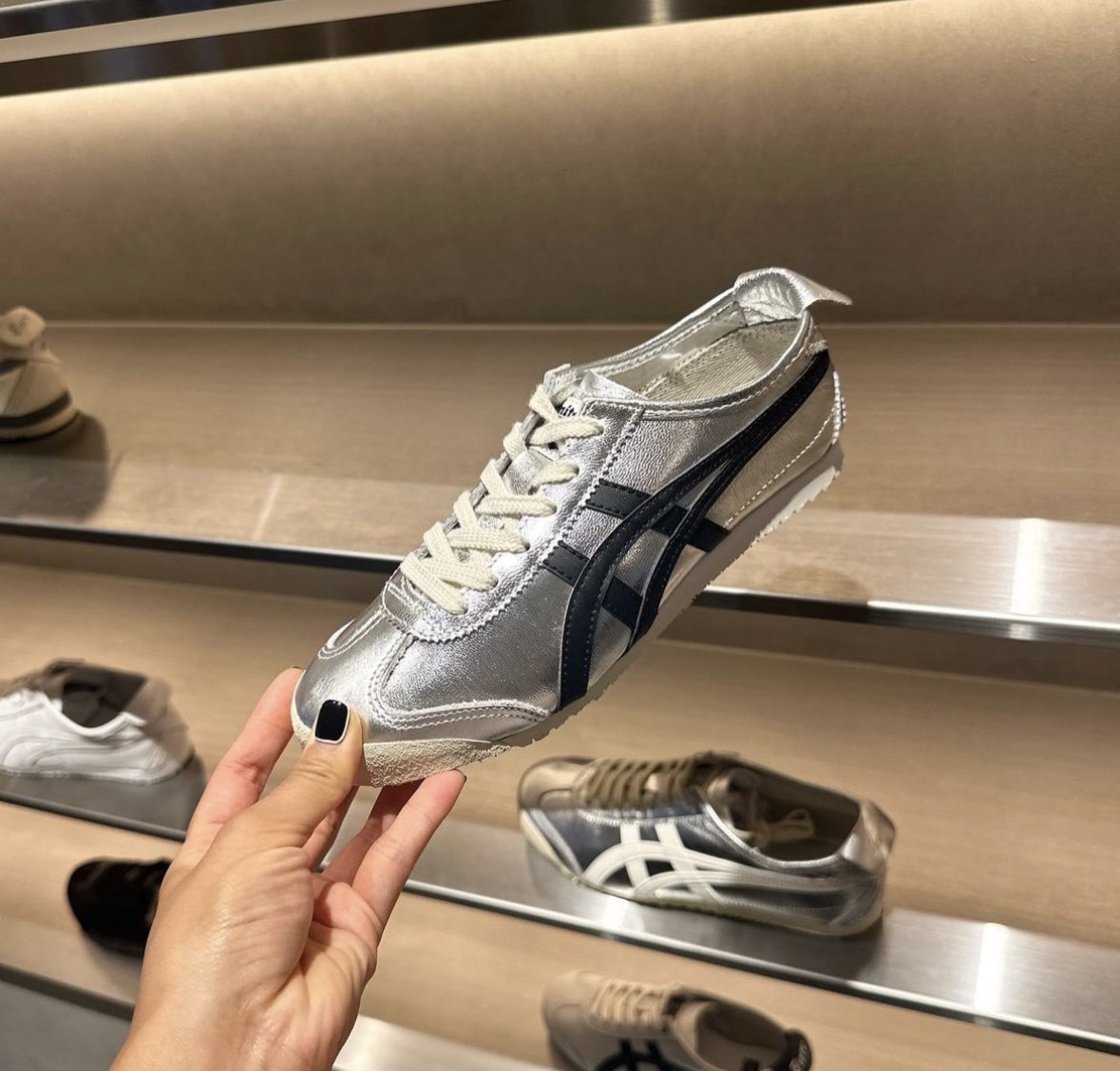 銀時 預購❗️Y2K銀黑線補貨囉✨ Onitsuka Tiger Mexico 66 - 鬼冢虎