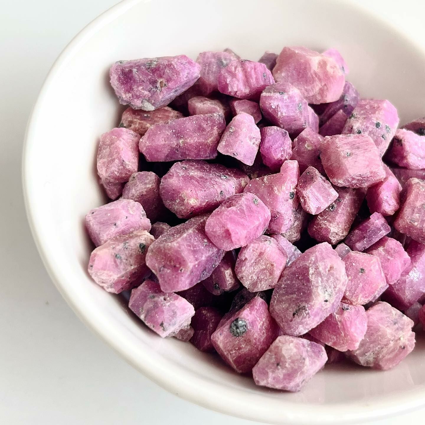 [原石] 紅寶石剛玉 原礦 5顆一組