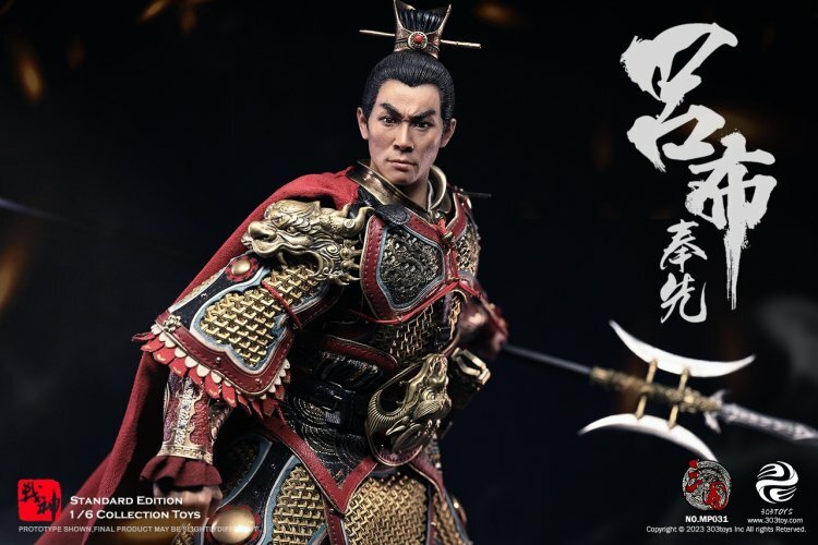 303toys : 1/6 三國系列 呂布-奉先 純銅標準版