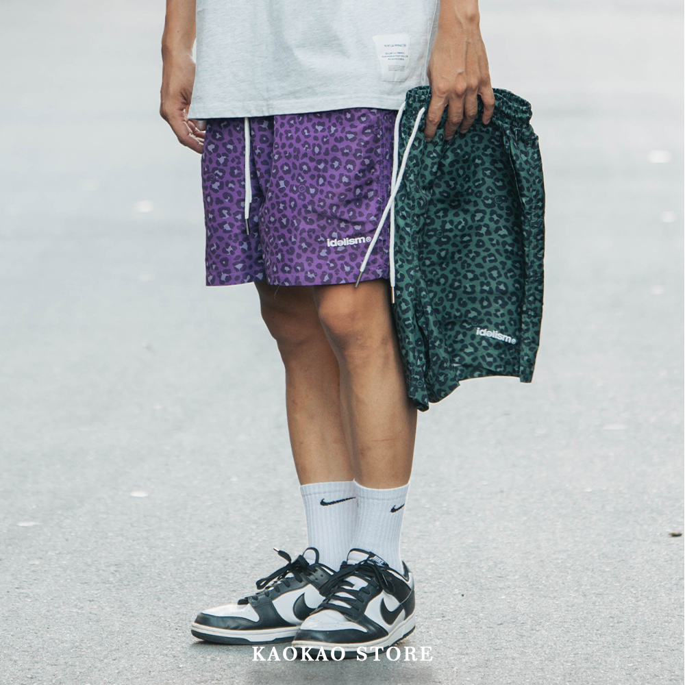 idealism Leopard Print Shorts  豹紋海灘褲【ID23002】