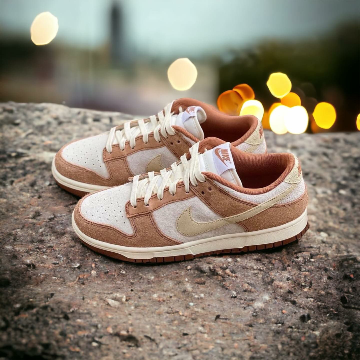 Nike dunk low 白棕咖哩小麥配色 DD1390-100