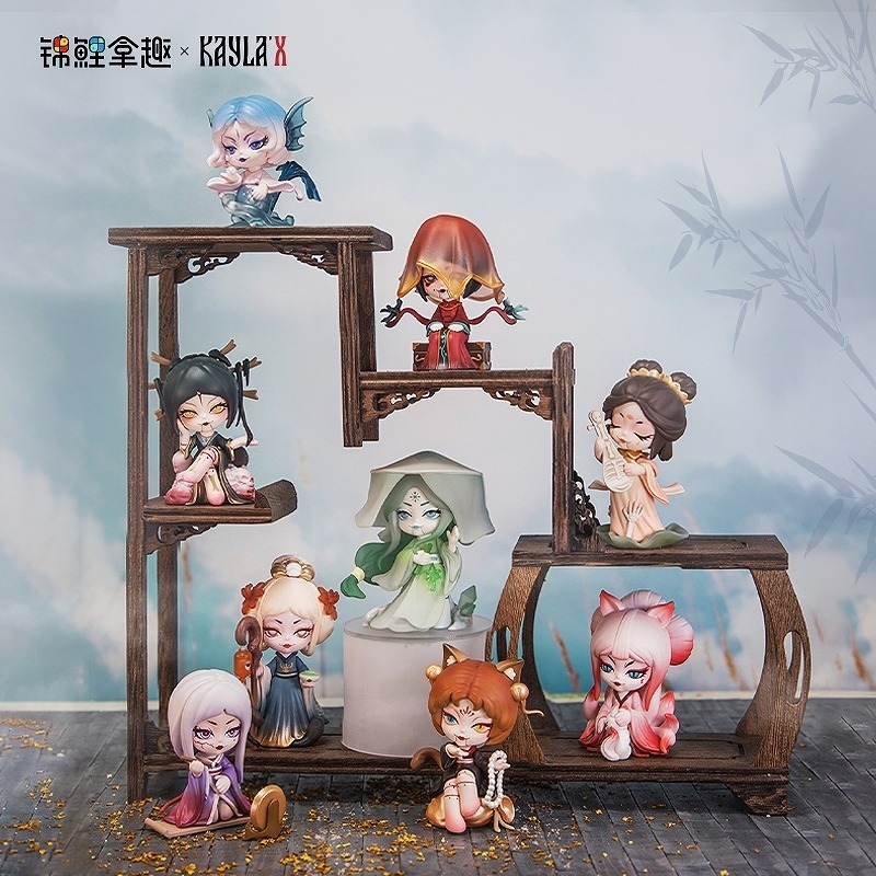 KOITAKE×KAYLA'X 盒玩 鎖妖簿系列 全9種 中盒8入 隨機出貨單盒